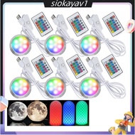 6pcs Remote Control RGB LED Lamp Kit 001 for  Lab H2D/X1/P1P/A1 Mini  Multicolor F RGB Includes