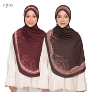 ALYSS Shawl Printed Labuh - Mawlid Series [AS-IS]