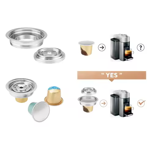 Original Capsules Converts to Vertuoline Vertuo Machine Coffee Capsule Adapter For Vertuo Next & Pop