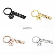MIS Drive Safe Keyring - Drive Safe I Need You Here with Me Keychain Birthday