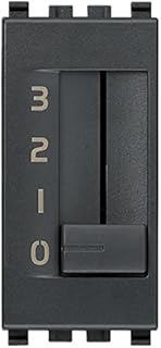 Vimar Eikon Series Slide Switch 1 Pole 6 A Grey