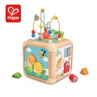 Hape E0527 Green Thumbs Activity Cube Suitable for Age 1-3 Years