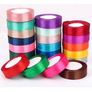PIta Satin 1 cm, 1.7 cm, 2.5 cm Plain Satin Ribbon Souvenir Ribbon