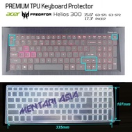 Keyboard Protector ACER Predator HELIOS 300 - PREMIUM TPU Clear