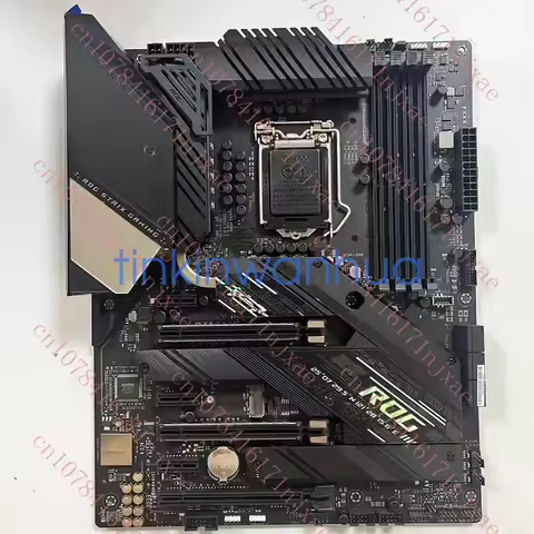 used For ASUS ROG STRIX Z490-F GAMING Motherboard LGA 1200 PCI-E3.0 M.2 DP+HDMI ATX.