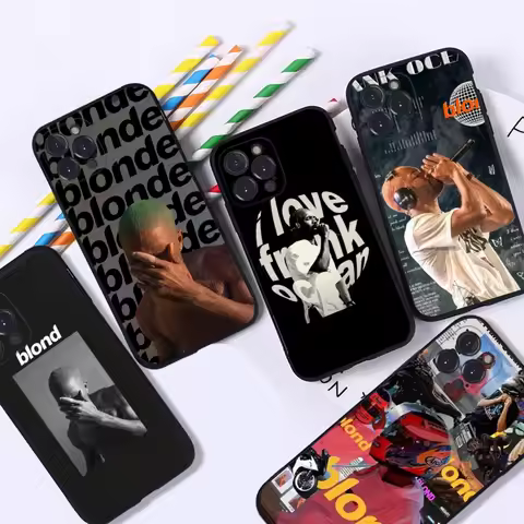 Singer Frank Blonde Oceans Phone Case For IPhone 16 15 14 11 12 13 Mini Pro XS Max Cover 6 7 8 Plus 