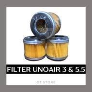 Unoair AIR Compressor Element Filter 3 HP 5.5 HP UNO AIR 3 HP 5.5 HP