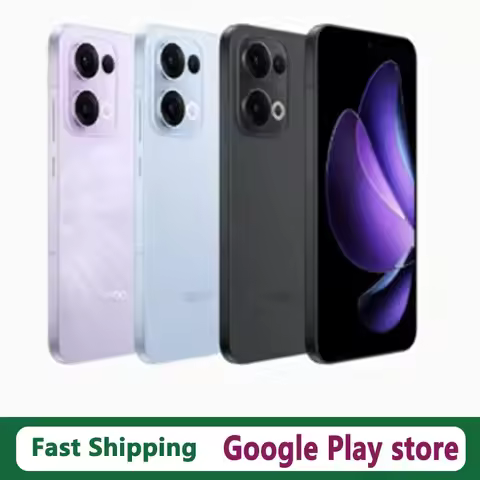In Stock Oppo Reno 13 Smart Phone 50.0MP Camera Android 15.0 Face ID 80W Charge 6.59" AMOLED 120HZ 5