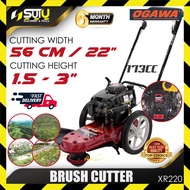 【SUI U】OGAWA XR220 173CC 22" Brush Cutter / Mesin Pemotong Rumput w/ Wheel & Handle