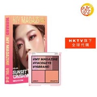 16 brand - [免運費] 16BRAND 六色眼影盤 VOL.04 SUNSET CRUSH MOOD (平行進口)