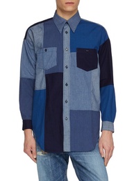 FDMTL PATCHWORK RINSE SHIRT