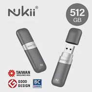 Maktar Nukii 智慧型 遠端管理 USB隨身碟 512G 太空灰