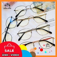 Unisex FASHION ROUND SQUARE EYEGLASSES FOR MEN AND WOMEN WITH EYE COLOR CHANGE, GLASSES WITH CLOSE-U