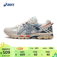 ASICS亚瑟士 男鞋跑鞋抓地稳定越野运动鞋耐磨跑步鞋 GEL-KAHANA 8 棕色/蓝色 42