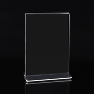 A4/A5/A6 Giá trưng bày bằng nhựa Acrylic trong suốt cho đám cưới nhà Đảng Tabletop ảnh khung Áp phíc