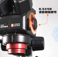 กล้อง YCS 6558S พร้อมฐานขนาดใหญ่ 6.5-58 ซูม 4K กล้องสําหรับโทรศัพท์มือถือ PCB