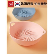聯扣韓國進口空氣炸鍋專用器皿硅膠烤盤烤箱耐高溫家用微波爐烤碗
