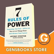 Book 7 Rules of Power: Surprising-but True--Advice on How Jeffrey Pfeffer