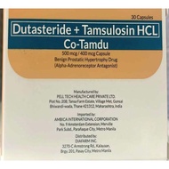 Dutasteride Tamsulosin 500m 400m Co Tamdu 30 pcs Checkout Bilisan