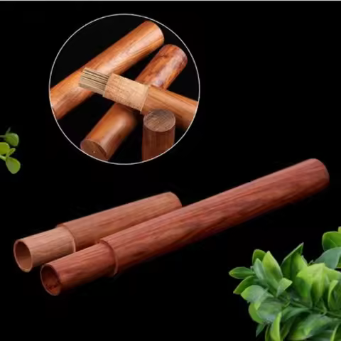Natural Wood Incense Stick Tube Holder Home Fragrances For Sleep Health Home Furnishings Rosewood Ca