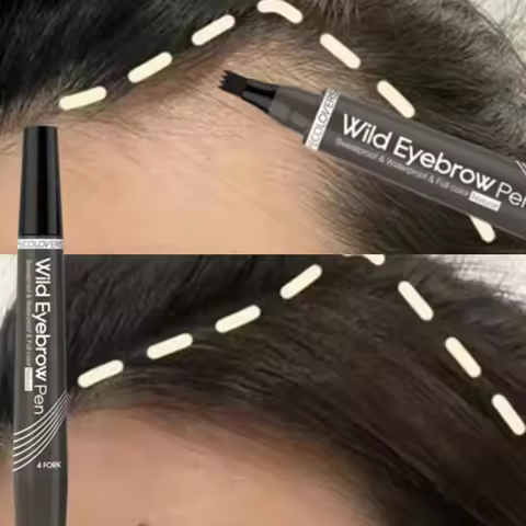 Hairline Repairing Pen Covering And Contouring Hair Concealer Waterproof Filling Hairline Shadow Pow
