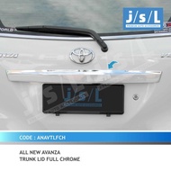 Avanza Xenia 2012 2013 2014 Trunk Lid Accessories Chrome List JSL