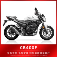 Suitable for Honda CB400F Modified Bumper Motorcycle Carbon Steel Competitive Shock-resistant Rod Engine Guard Bar Accessories