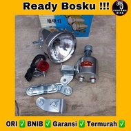 PratamaBike - Lampu Sepeda Onthel kebo vintage kuno lengkap murah asli taiwan