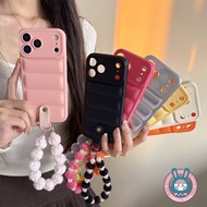 Down Jacket Casing With Plush Lanyard For Honor X9A X9B X9 X8B X8A X8 X7B X7A X7 X6B X6 5G 4G Cover 