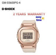 [2YEARS WARRANTY] CASIO GM-S5600PG-4 Rosegold GM-S5600PG-4DR Youth Digital Sport Watch GM-S5600PG La