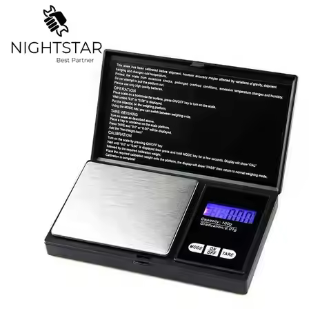 Pocket Digital Scale Silver Coin Gold Jewelry Diamond Weigh Balance 0.1 X 1000g / 0.01 X 200g