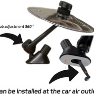 Car Crash Cymbal Air Outlet Car Percussion Cymbal Decoration yyyy6.9