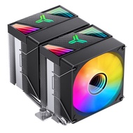 JONSBO | Mini Twin Tower ARGB CPU Cooler with 6 Heatpipes for 1700 Socket