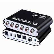5.1 Channel CH HD Audio Decoder SPDIF Coaxial to 6RCA DTS AC3 Optical Digital Amplifier Analog Conve