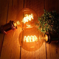 Edison Bulb E27 220v  240v 40w Soft Warm White Spiral Filament Bulb G80 G95 G125 Ampoule Vintage Lamp