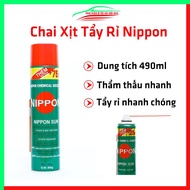 Bình xịt tẩy rửa rỉ sét Nippon 490ml thẩm thấu nhanh