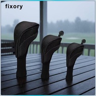fixory Golf Wood 1 3 5 Head Cover Set Cotton Layered Build Sporty Style Easy ID for Club Selection