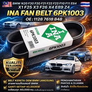 BMW N20 F30 F20 F21 F22 F23 F10 F11 E84 X1 F25 X3 F26 X4 E89 Z4 INA FAN BELT 6PK1003 OE：1128 7618 84