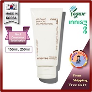 [INNISFREE] volcanic cleanser + Free Gift /volcanic BHA cleanser /BHA pore cleanser /volcanic pore c