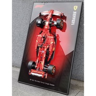 < LOCAL SELLER > Wall-Mounted Display Suitable for Lego 42207 Ferrari F1 Formula Car 42206 Red Bull 