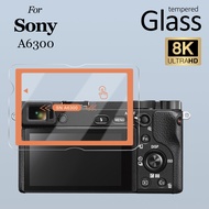 For Sony A6300 Camera Screen Protector Tempered Glass 9H Hardness 8K Ultra HD One Touch Easy Install