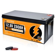 GENTAI POWER Lithium Battery 12V 280AH LiFePO4 Battery 12V 100AH Original 6000+ Deep Cycles 3584Wh F