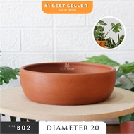 (B02) Pot Tanaman | Pot Bonsai | Pot Terakota | Pot Keramik | Pot Gerabah | Pot Anggrek