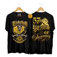 Tau Gamma Phi Grand Fraternity Top Triskelion 1968 T-Shirt for Men 57th Years Cotton 230g