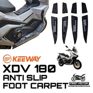 FOOT CARPET KEEWAY XDV180 XDV 180 XDV180I XDV180 EVO SANTI SLIP FASHION FOOT CARPET KARPET ACCESSORI