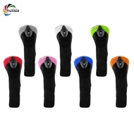 chulisia Golf Hybrid Club Head Covers with Interchangeable No. Tag (3, 4, 5, 7, X) UT Head Cover
