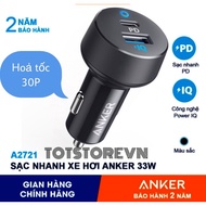Car charger Anker 40W PowerDrive PD+ 3 charger