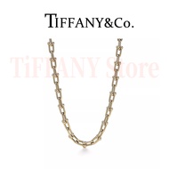 Tiffany HardWear Medium Link Necklace | 18K Yellow Gold Hand-Polished Comfortable Design for Daily W