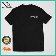 ADULT MENS RYZEN TSHIRT QUALITY COTTON CLOTHING