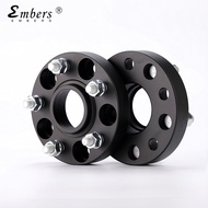 Embers PCD 5x112 CB 66.6mm Wheel Spacer Adapter M14x1.5 For Mercedes Benz Audi BMW Forged Aluminum A